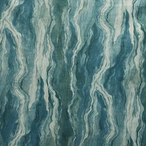 Lava Velvet Teal Fabric by the Metre